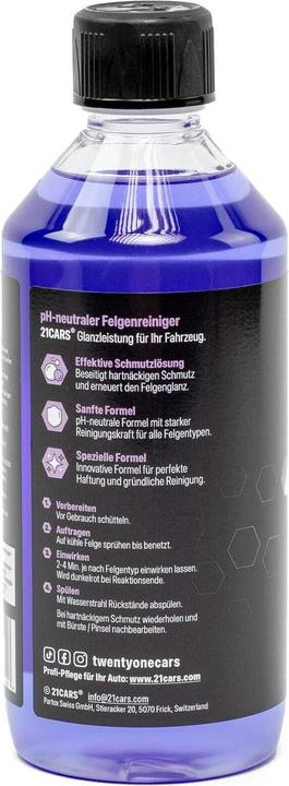 Produktbild 21cars Felgenreiniger 0.5 l Wildkirsche (500 ml)