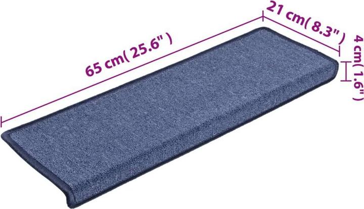 Immagine prodotto vidaXL Stufenmatte (25 x 65 cm)