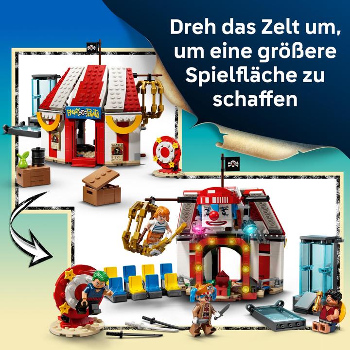Image du produit LEGO Zirkuszelt von Buggy dem Clown (LEGO ONE PIECE)