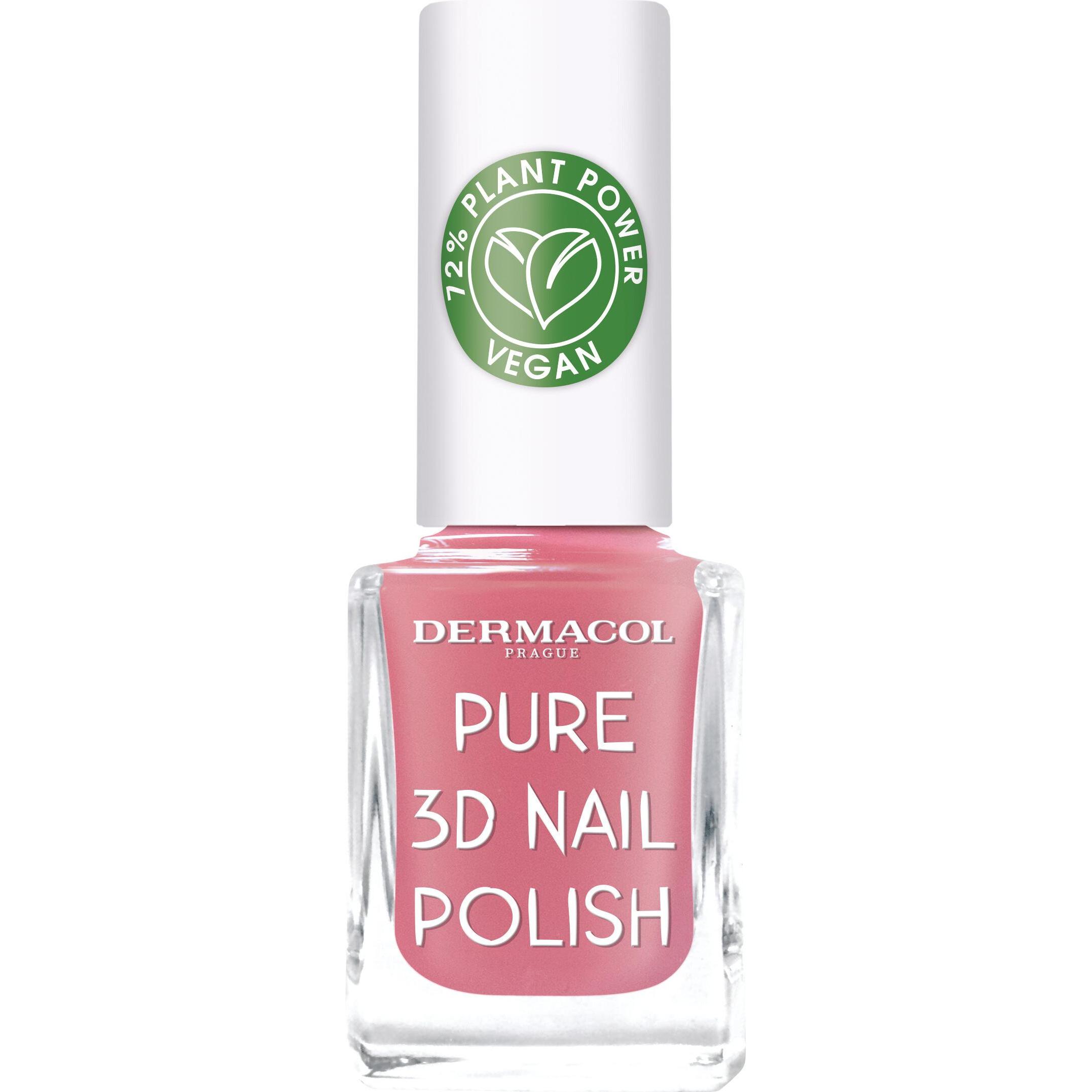 Dermacol , Nagellack, Pure 3D Nail Polish - Nail Polish With 3D Effect 11 Ml 06 Natural Pearls (06 Natural Pearls, Farblack)