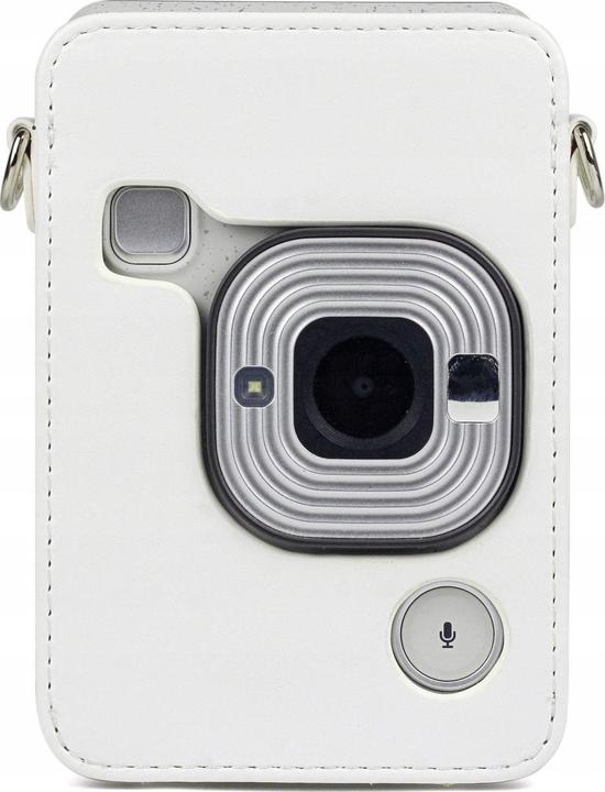 Actual product image Loveinstant camera case for Fujifilm Fuji Instax Mini Liplay, white (Camera shoulder bag)