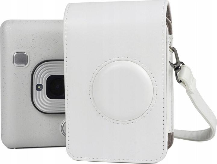 Actual product image Loveinstant camera case for Fujifilm Fuji Instax Mini Liplay, white (Camera shoulder bag)