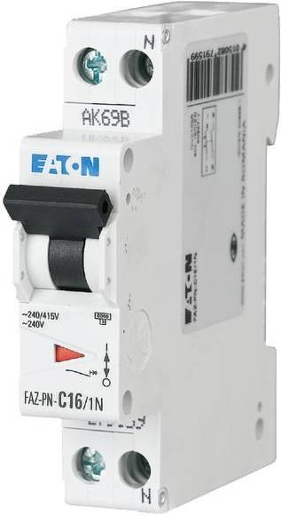 Actual product image Eaton FAZ-PN-C6/1N