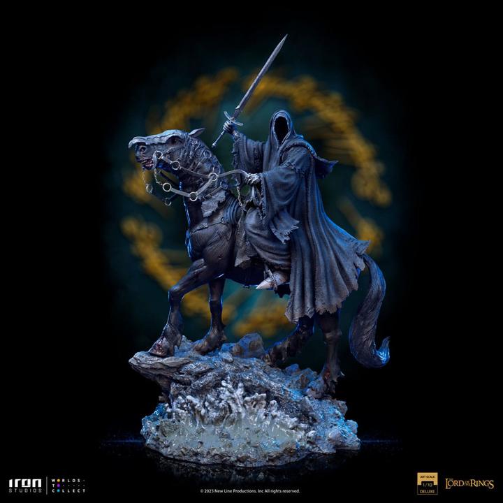 Produktbild Iron Studios Le Seigneur des Anneaux statuette 1/10 Deluxe Art Scale Nazgul on Horse 42 cm