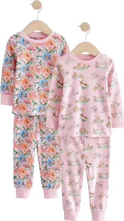 Produktbild Cath Kidston Snuggle Schlafanzug Mädchen Baumwolle (2erPack) (98)