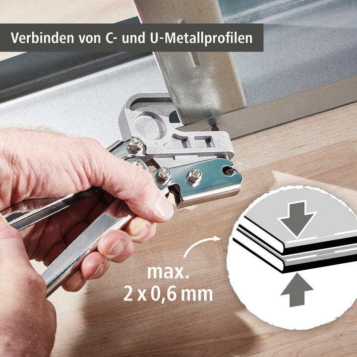 Produktbild wolfcraft 1 Profil-Verbindungszange (270 mm)