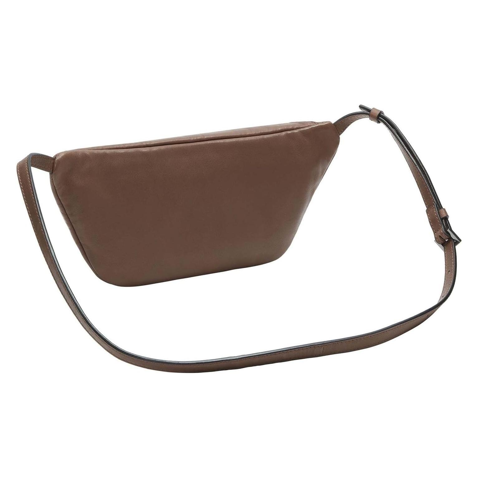 Liebeskind Berlin, Vrouwen, Handtas, Belt-Bag Gürteltasche Aus Schafsleder, Bruin