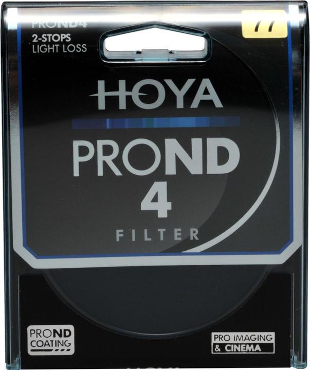 Actual product image Hoya Pro ND4 Filter (62 mm, Neutral density filter)
