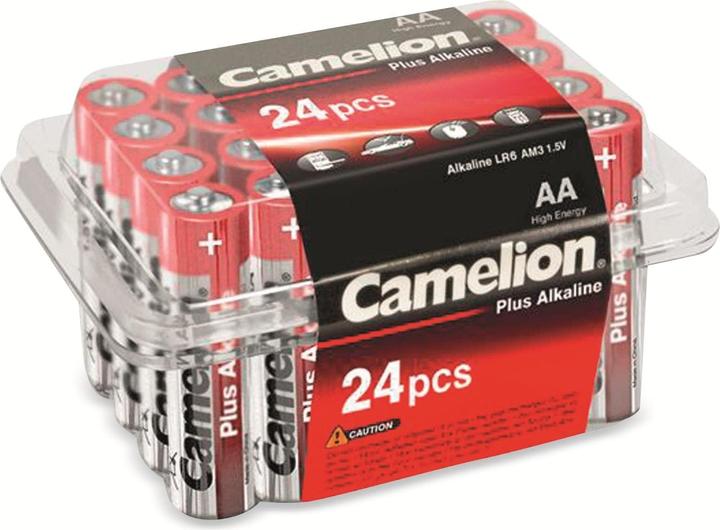 Produktbild Camelion Mignon (AA)-Batterie Alkali-Ma (24 Stk., AA, 2800 mAh)