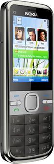 Produktbild Nokia C5-00 - Warm Grey (2.20", 3 Mpx, 3G)