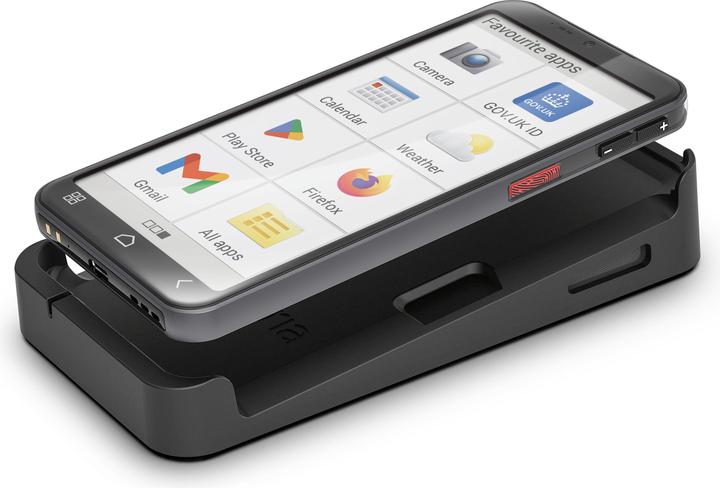 Productafbeelding Emporia SMART 6 Lite, smartphone voor senioren (128 GB, Zwart, 5.58", Enkele SIM, 50 Mpx, 4G)