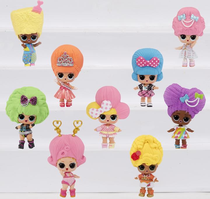 Actual product image MGA L.O.L. Surprise! Squish Sand Magic Hair Tots Asst in PDQ