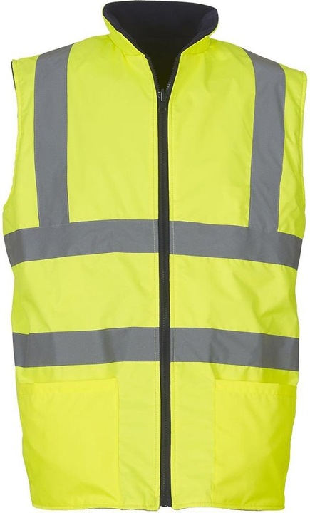Immagine prodotto Yoko Gilet in pile reversibile Workwear HiVis (confezione da 2) (L)