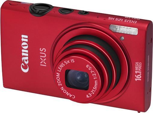 Canon IXUS 125 HS, 16MP, zoom 5x, filmati FullHD (1/2,3'')