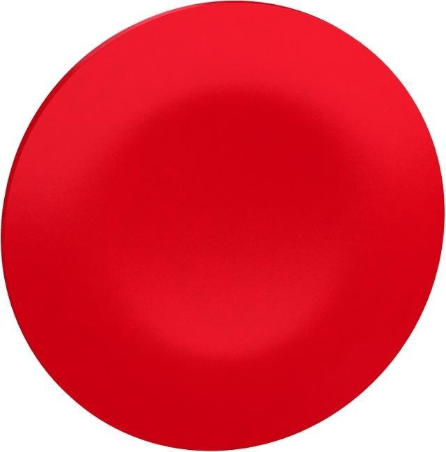 Actual product image Schneider Electric Protective cap red, unlabelled for ZBA74