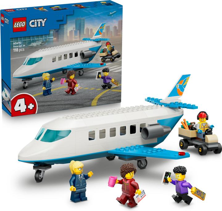 Immagine prodotto LEGO Jet passeggeri (60492, LEGO City)