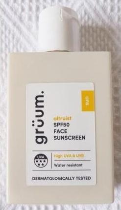 Produktbild Grüum Gruum Altruist LSF50 Facial Sunscreen Waterproof 50ml (Sonnencreme Gesicht, SPF 50, 50 ml)