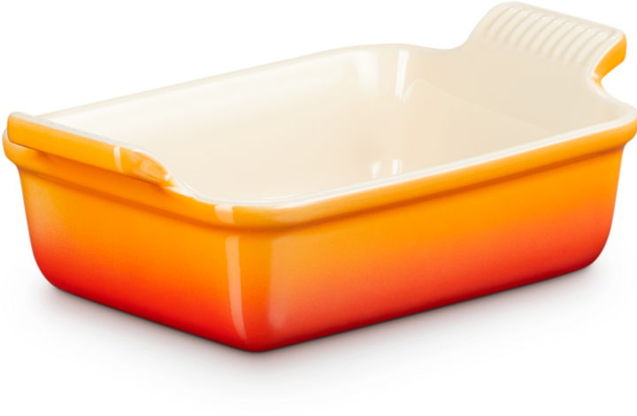 Actual product image Le Creuset Casserole dish Trad.19x13x8 orange