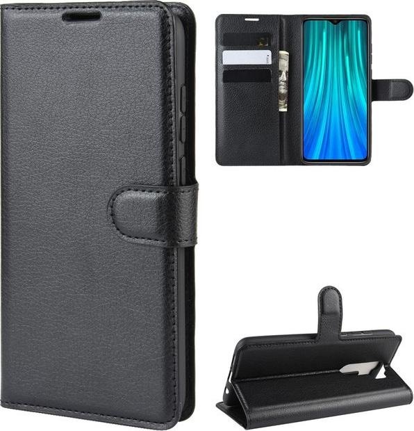 Produktbild MU Classic Litchi Leder Bookcover Series (Xiaomi Redmi Note 8 Pro)