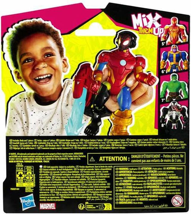 Actual product image Hasbro Mixmashers Spiderman Basic