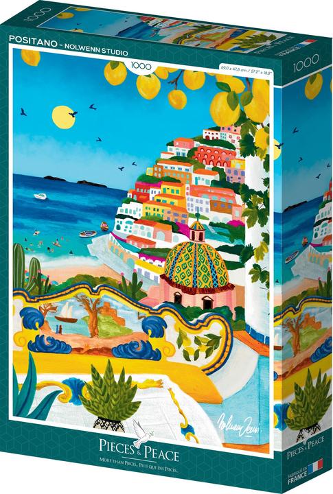 Produktbild Pieces & Peace Puzzle 1000 pieces Positano (1000 Teile)