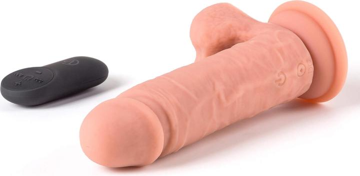 Produktbild Virgite Vibrierender realistischer Dildo mit Fernbedienung