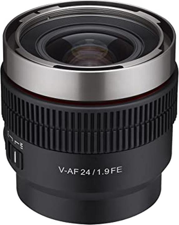 Rokinon 24mm T19 Full Frame Wide Angle Cine Auto Focus Lens for Sony E CAF24NEX (Sony E, full size)