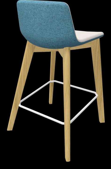 Actual product image Narbutas Twist & Sit Bar Stool