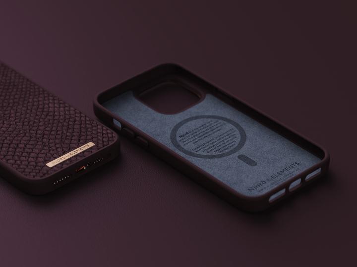 Produktbild Njord Salm.Leather Magsafe Case (Apple iPhone 14 Pro, Apple iPhone 14 Pro Max)
