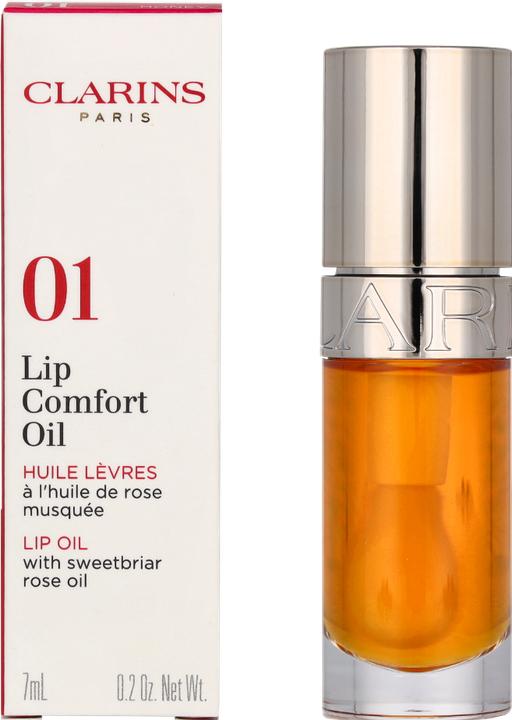 Actual product image Clarins Lip Comfort Oil (No. 01 - Honey)