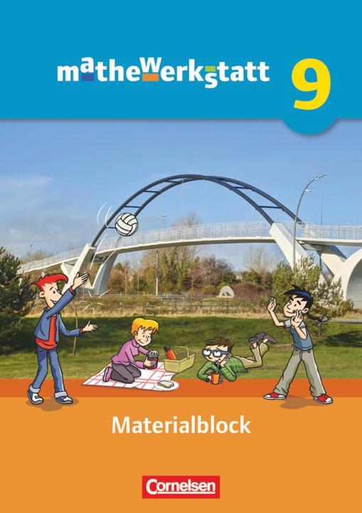 Actual product image mathewerkstatt 9. Mittlerer Schulabschluss. Allgemeine Ausgabe. Materialblock (German, Bärbel Barzel, Stephen Hussman, 2016)