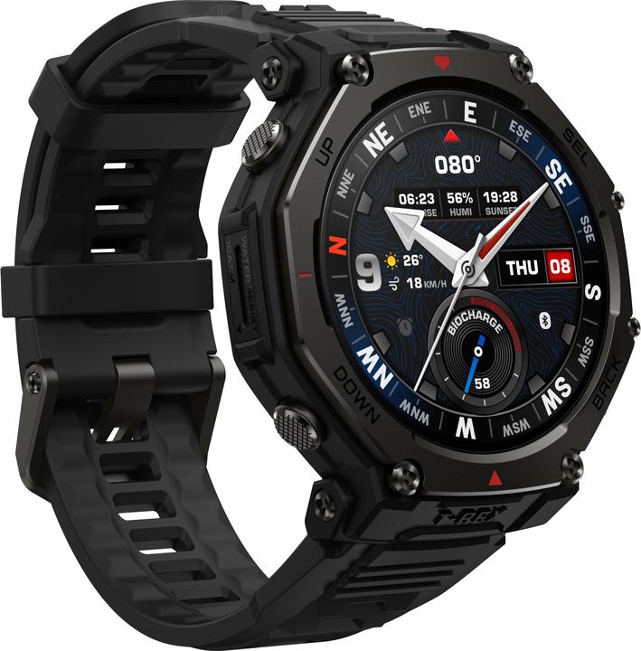 Image du produit Amazfit T-Rex 3 Pro Tactical Black, W2443EU1N (48 mm)