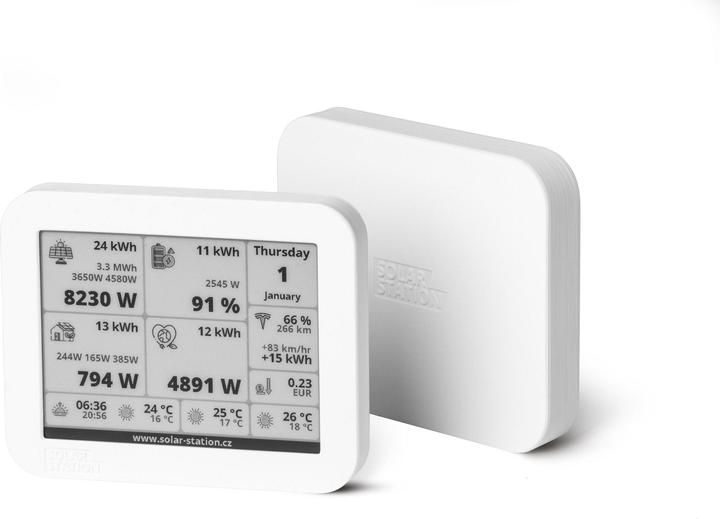 Produktbild Solar Station Solar Station 5.83" E-Ink-Display, Schnittstellen: WLAN (Solaranlage Montagematerial)