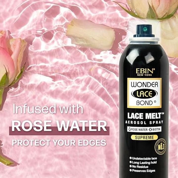 Produktbild Ebin Wunder-Lace-Spray mit Rosenwasser (180 ml)