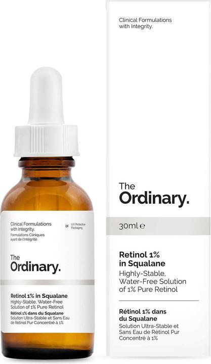 Valori nutrizionali e ingredienti The Ordinary Retinolo originale 1% (30 ml)