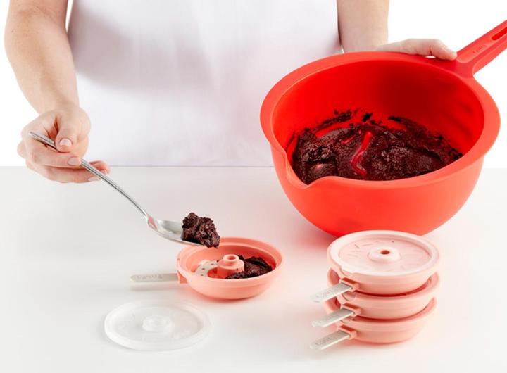 Produktbild Lékué Eisform "Donut & Brezel" 4 St