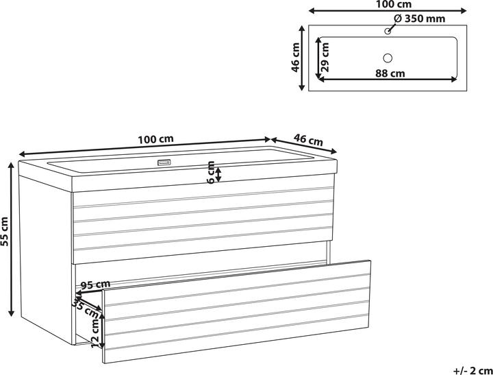 Produktbild Beliani Urucu