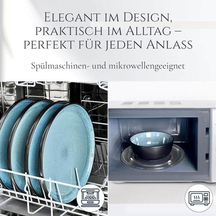 Image du produit Pure Living Service de table Ibiza en grès