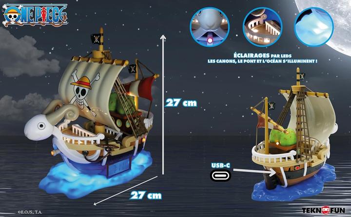 Productafbeelding Teknofun ONE PIECE - Bateau Merry - Réveil Lumineux LED - 25 cm