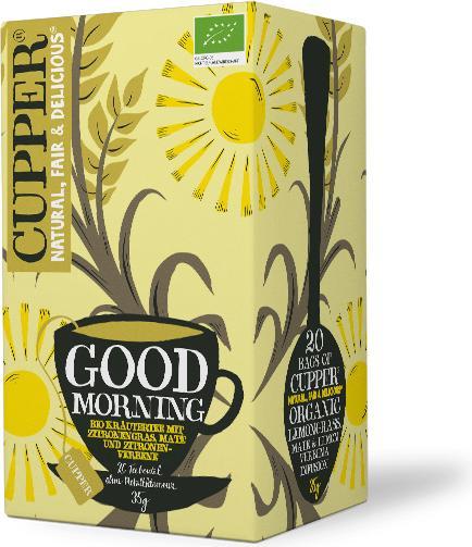 Actual product image Cupper Bio Good Morning (35 g)