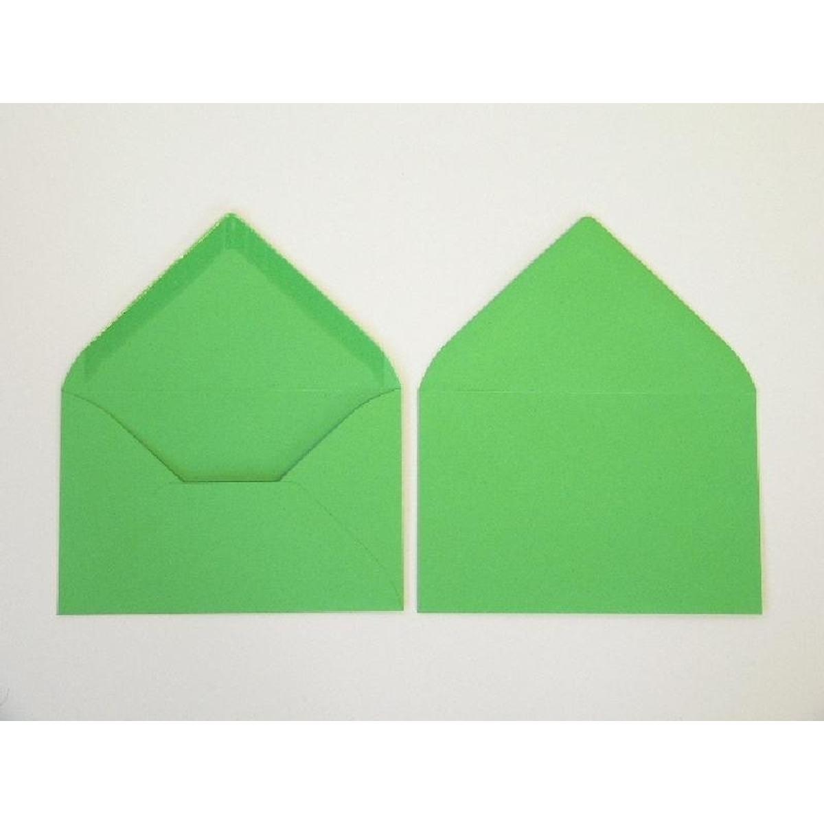 Thumbnail - Blanke, Briefumschlag, Briefumschläge 110x156mm 120g/qm gummiert VE=100 Stück smaragd (100 x)