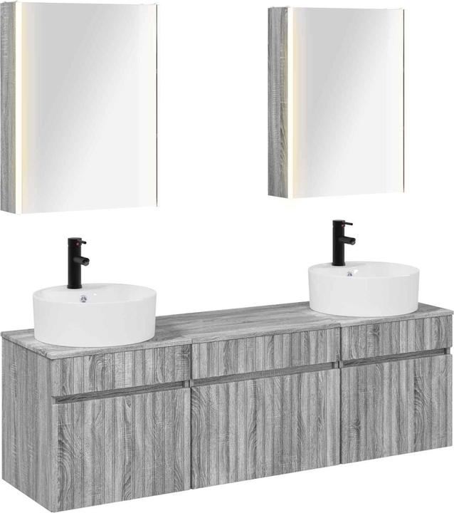 Produktbild vidaXL Badezimmerschrank-Set