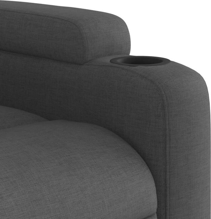 Immagine prodotto vidaXL Relaxsessel Dunkelgrau Stoff,Farbe: Dunkelgrau,Material