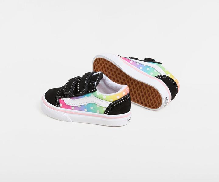 Produktbild Vans Old Skool V Glow Rainbow BLACK/MULTI (24.5)