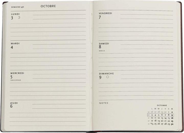 Immagine prodotto Paperblanks Ordine del giorno Morris Oiseaux 2026 (1 settimana / 2 pagine)