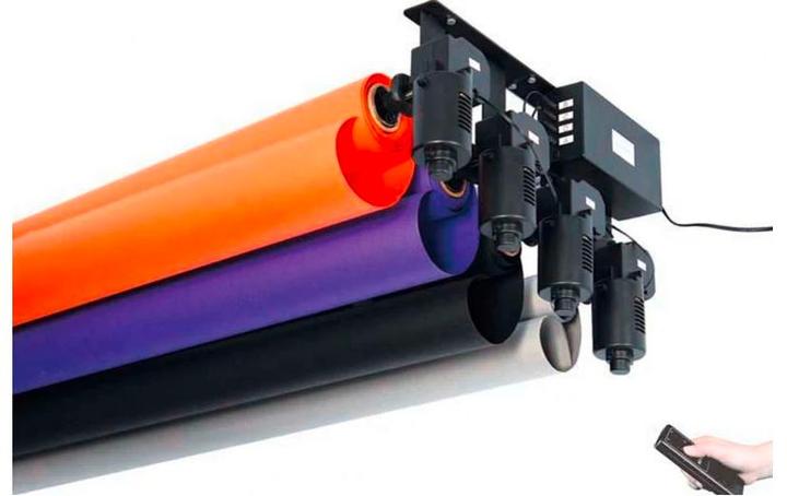 Produktbild Nanlite Elektrisches Hintergrundsystem, 4-fach (272 cm)