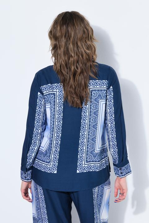 Actual product image Studio Untold Hemdbluse, Straight Shape, Tuchprint (42, 44)