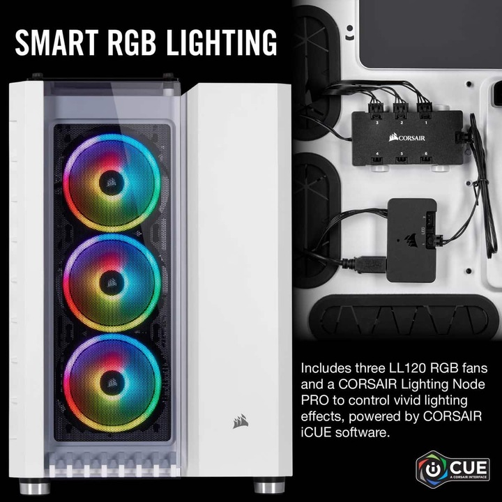 Produktbild Corsair 680X RGB (ATX, mATX, Mini-ITX, E-ATX)