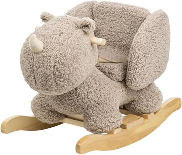 Image du produit Nattou Nounours rhinocéros à bascule avec ceinture de sécurité