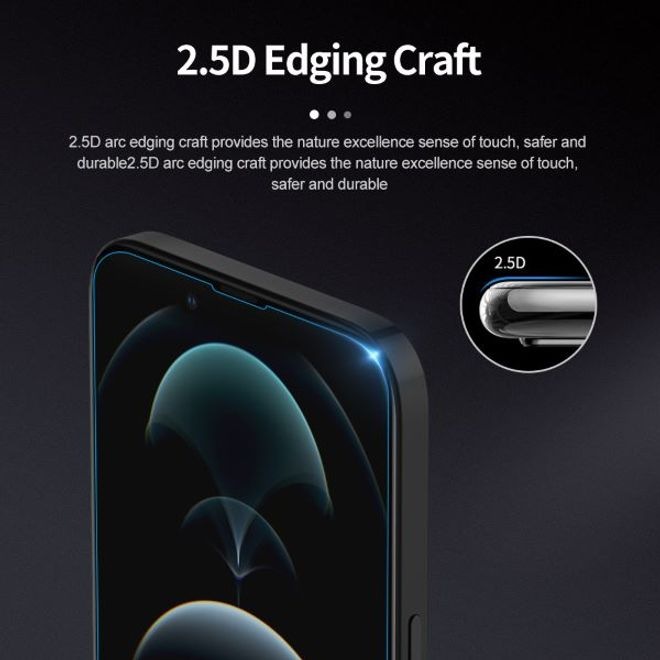 Actual product image Nillkin H+ PRO protective glass (1 Piece, Apple iPhone 13 mini)